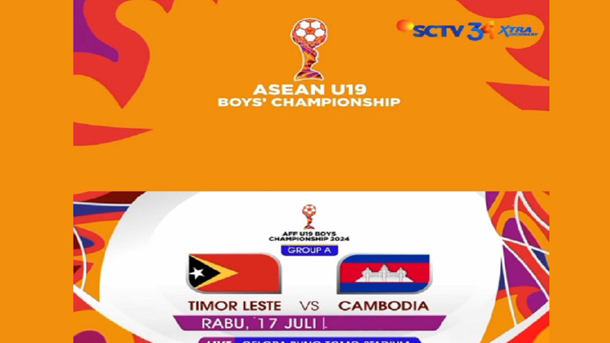 Laga Perdana Piala AFF U-19 Kamboja vs Timor Leste