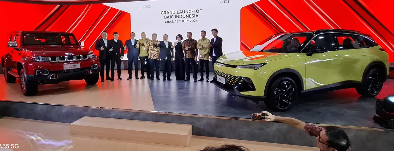 Dua Model SUV Warnai Debut Awal BAIC di Indonesia