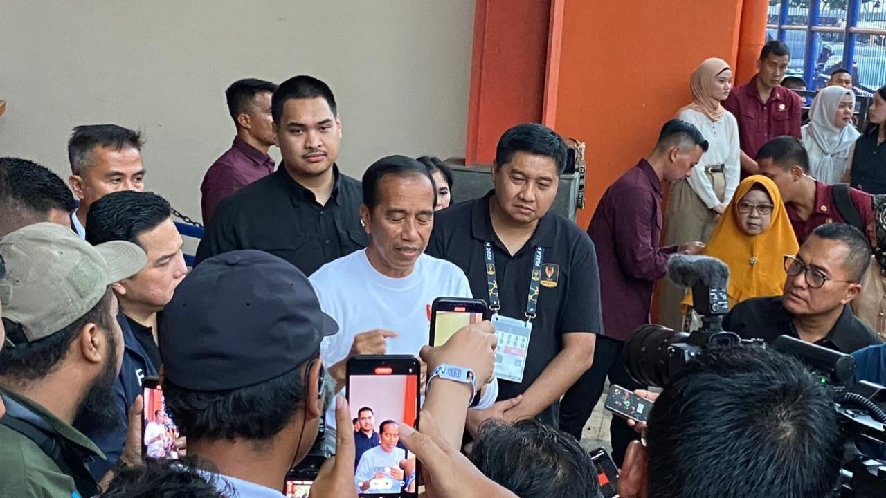 Presiden Joko Widodo di pembukaan Piala Presiden 2024/ PSSI Pers