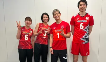 Yuji Nishida dan Sarina Koga, Atlet Voli Suami Istri di Olimpiade 2024