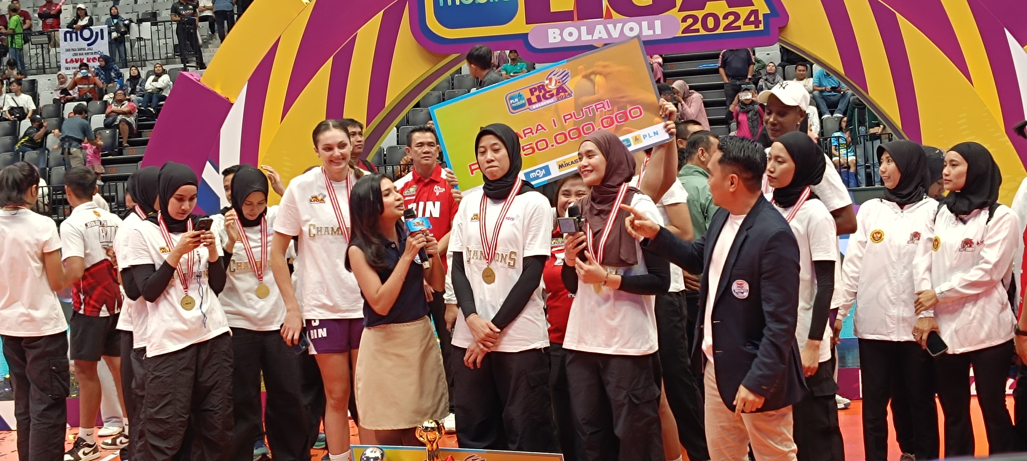 Megawati Hangestri jadi pemain terbaik MVP di final Proliga 2024/Sumber SportCorner