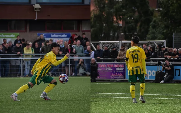 Irfan Karijowidjojo, pemain keturunan Indonesia berdarah Jawa yang main di ADO Den Haag/foto: IG Irfan Karijowidjojo.