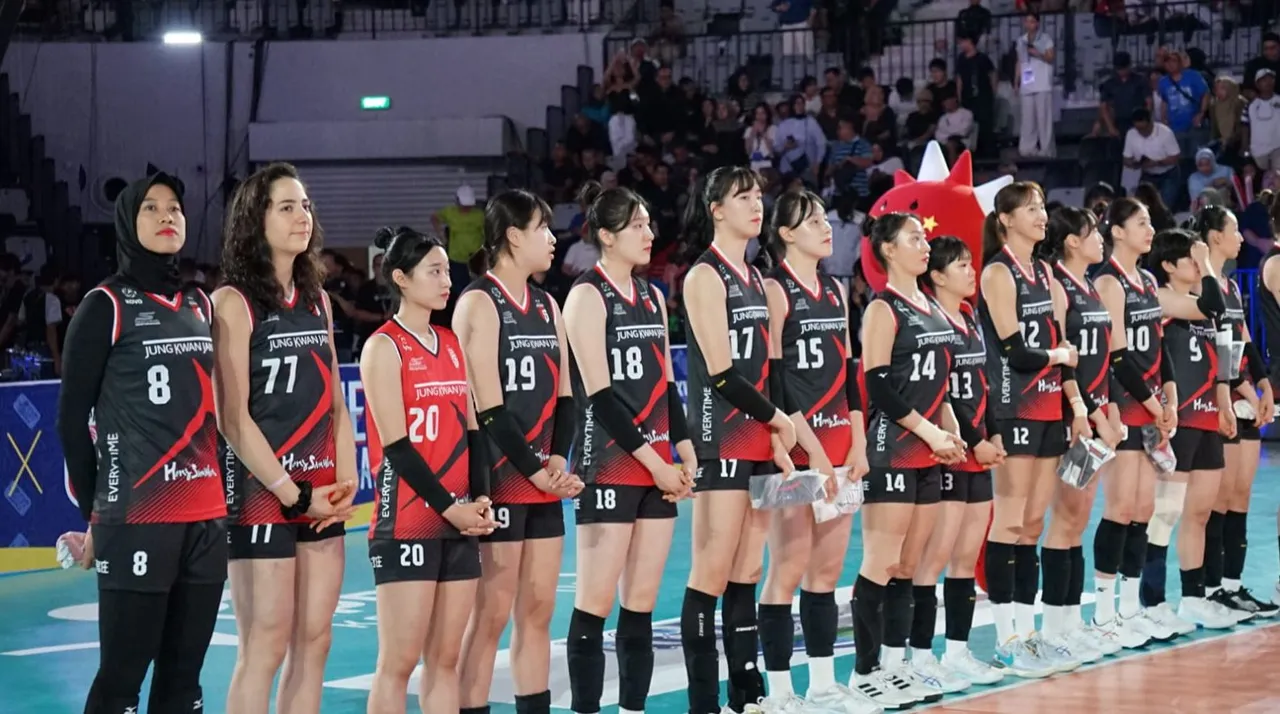 Susunan Pemain Red Sparks vs Indonesia All Star di Laga Fun Volleyball