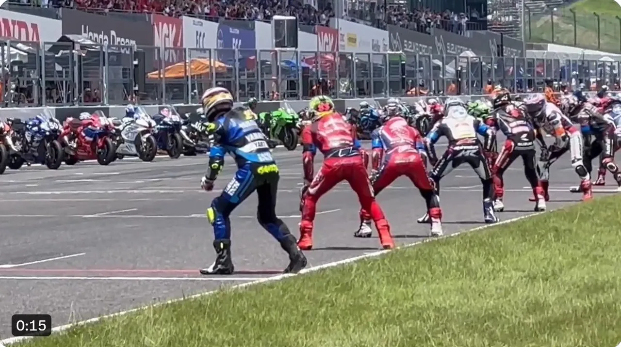 Momen Start Suzuka 8 Hours yang Unik, Para Pembalap Lomba Lari Dulu