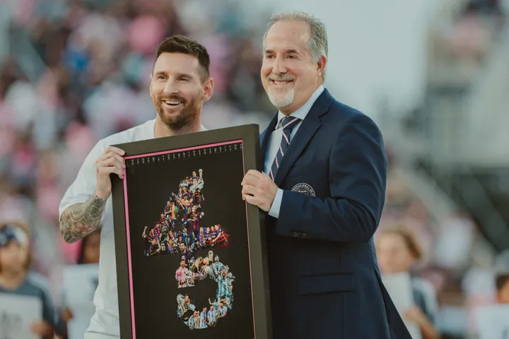 Inter Miami Beri Tribut untuk Lionel Messi usai Juara Copa America / X Roy Nemer