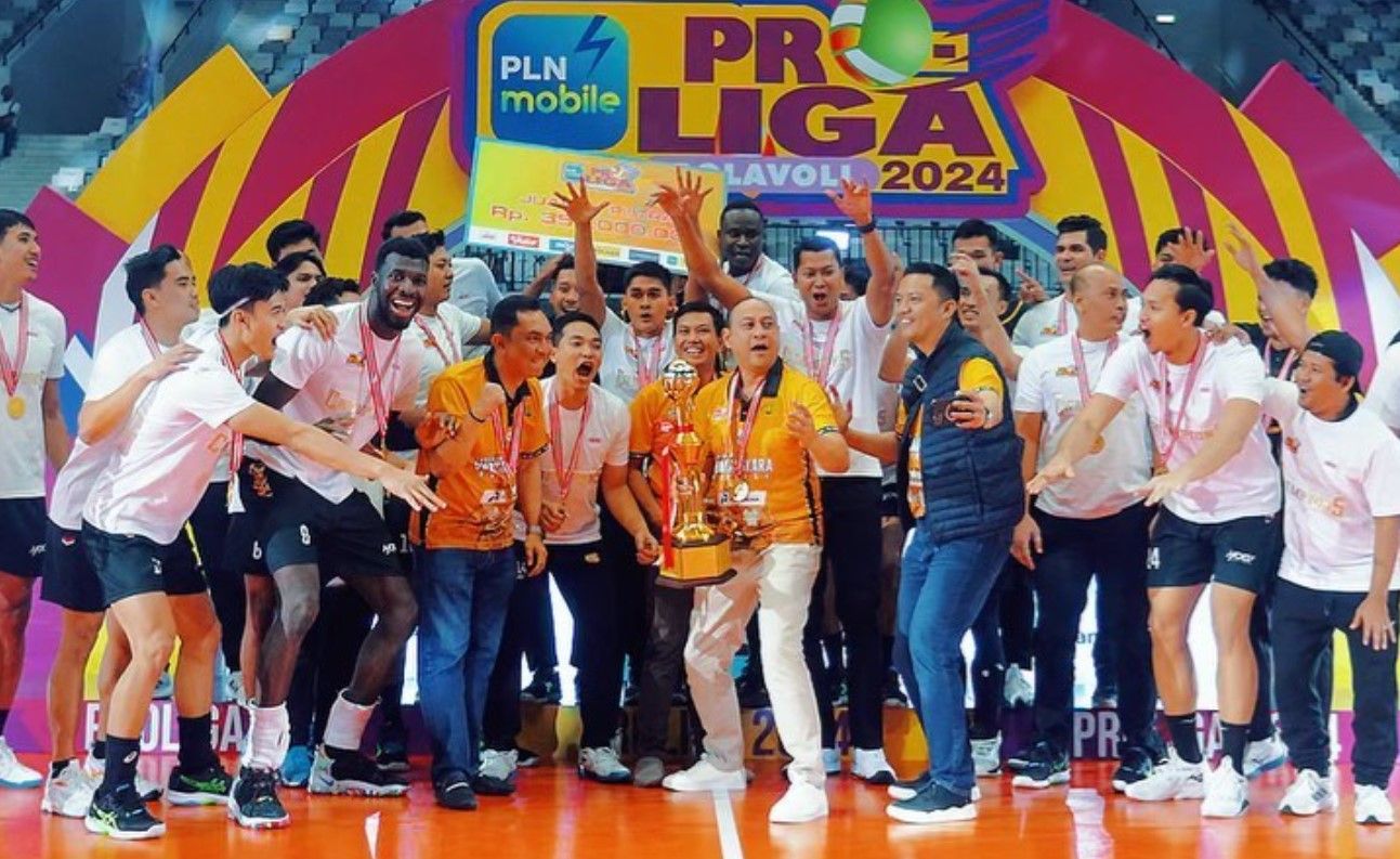 Jakarta Bhayangkara Presisi juara Proliga 2024 usai kalahkan Jakarta Lavani 3-1/foto: IG Bhayangkara Volley.