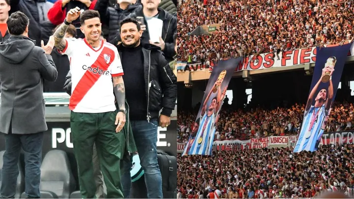 Tribut River Plate untuk Enzo Fernandez / X BR Footbal