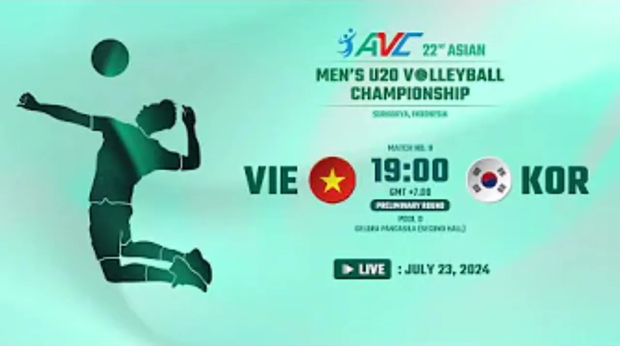 Link Live Streaming AVC U-20: Vietnam vs Korea Selatan Pukul 19.00 WIB