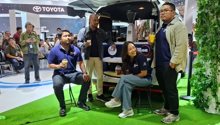 HPM pamerkan Mobile Café Elektrik Pertama Honda di Dunia