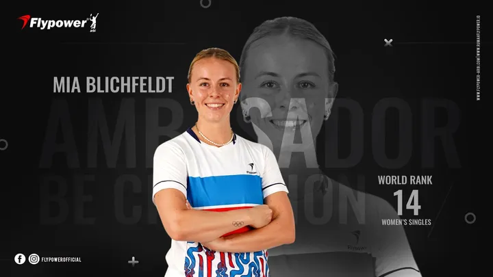 Mia Blichfeldt Pakai Apparel Indonesia Flypower