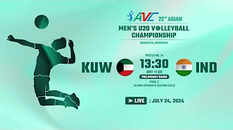 Link Live Streaming Kuwait vs India di AVC U-20 Men's 2024 / Vidio  AVC