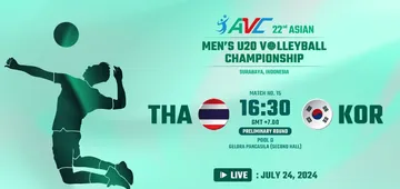 Link Live Streaming AVC U-20 2024 Putra: Thailand vs Korea Selatan