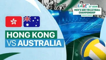 Link Live Streaming Hong Kong vs Australia di AVC U-20 Men's 2024