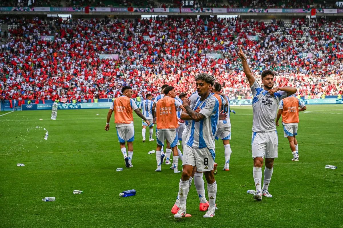 Argentina Kalah 1-2 Lawan Maroko di Olimpiade Paris 2024