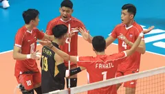 timnas voli indonesia u-20.jpg - Timnas voli putra Indonesia U-20 lolos ke semifinal AVC U-20 2024/foto: AVC.