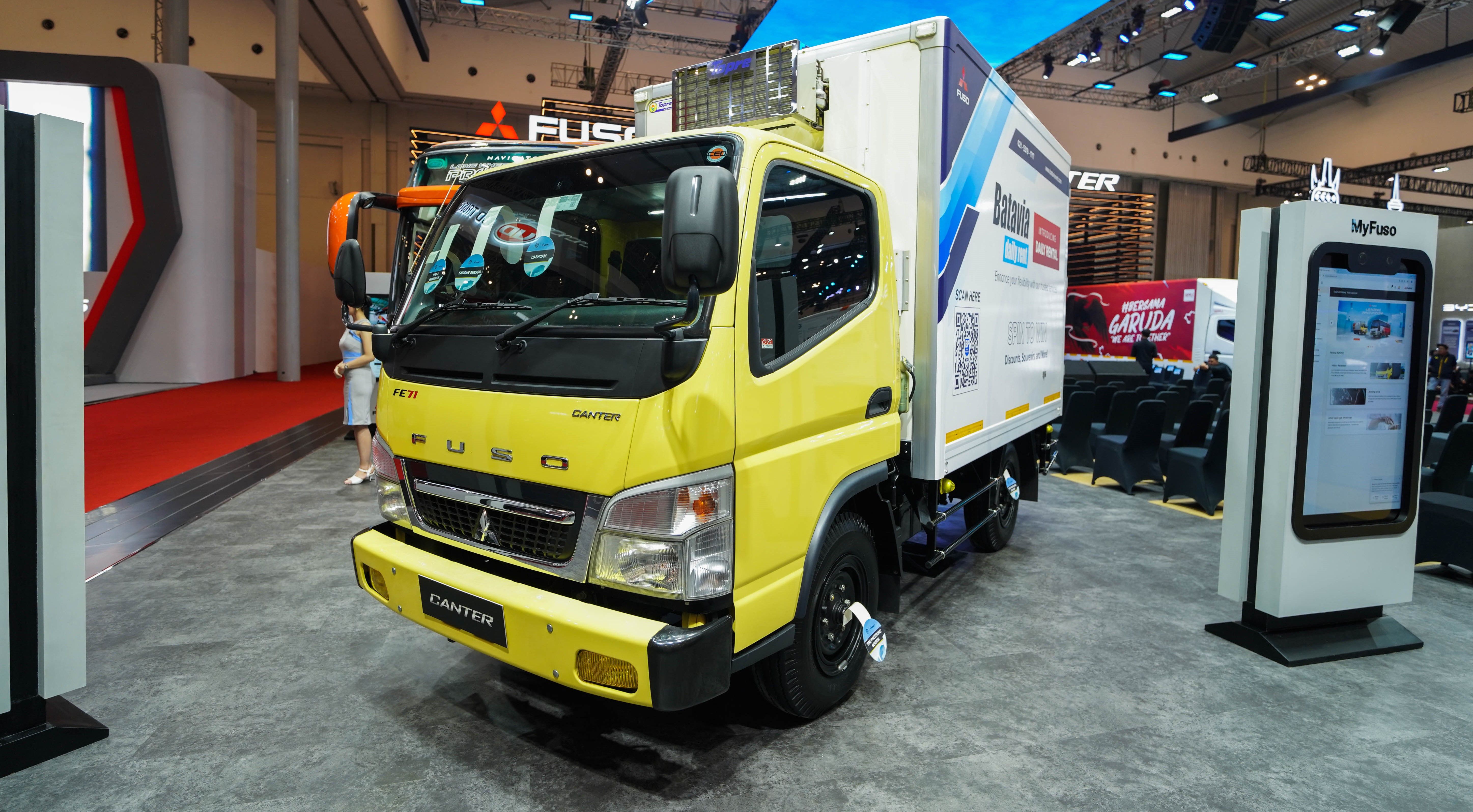 FUSO canter FE71 - dok KTB