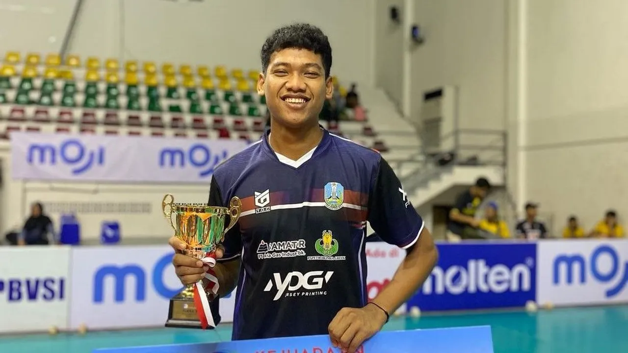 Profil Krisna, Outside Hitter Garuda Jaya di AVC U-20 2024 Putra