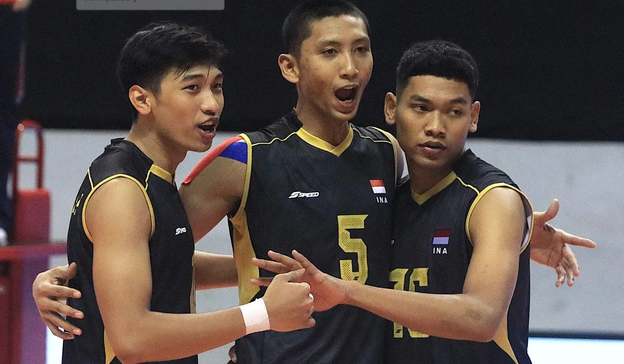 4 Pemain Timnas Voli Indonesia Tampil Mentereng di AVC U-20 2024 Putra