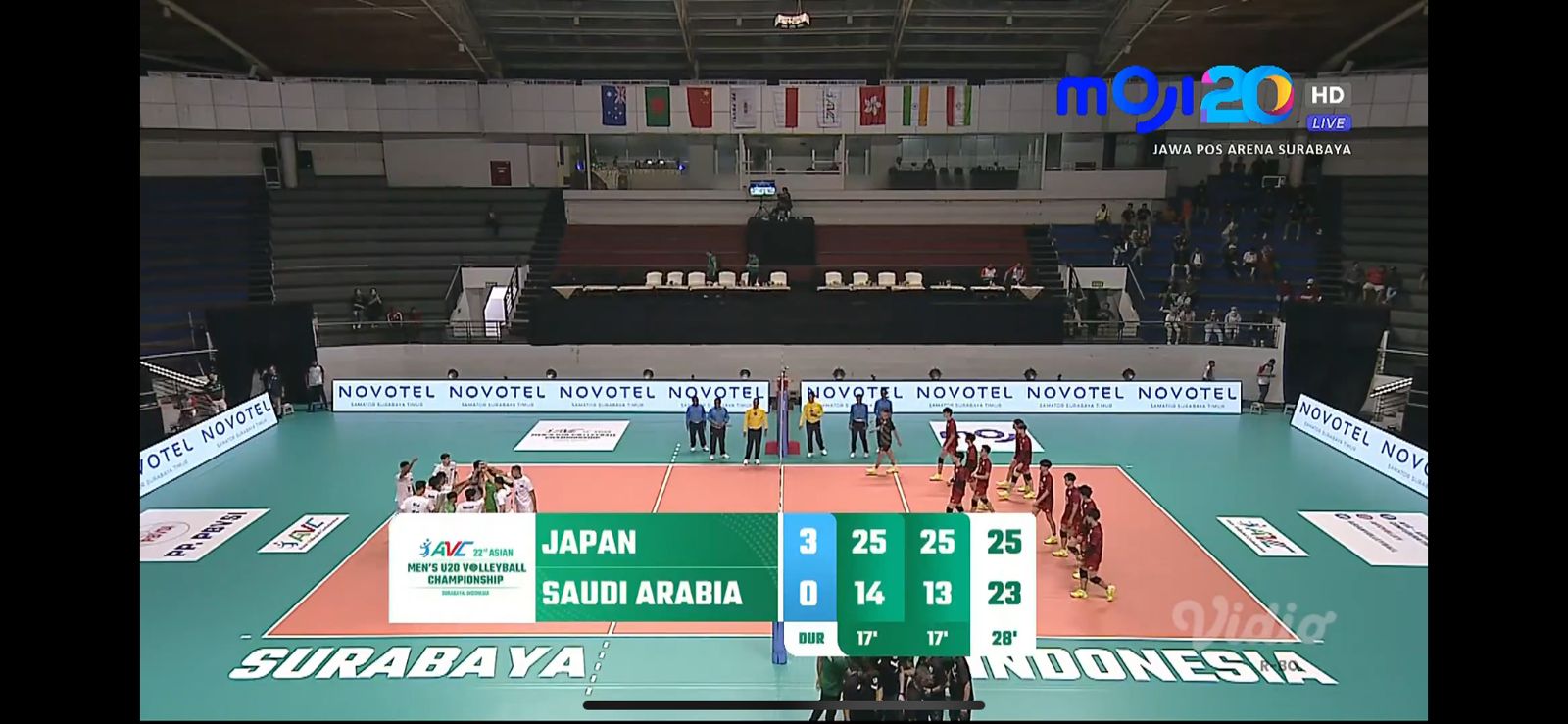 AVC U-20 2024 Putra: Jepang vs Arab Saudi