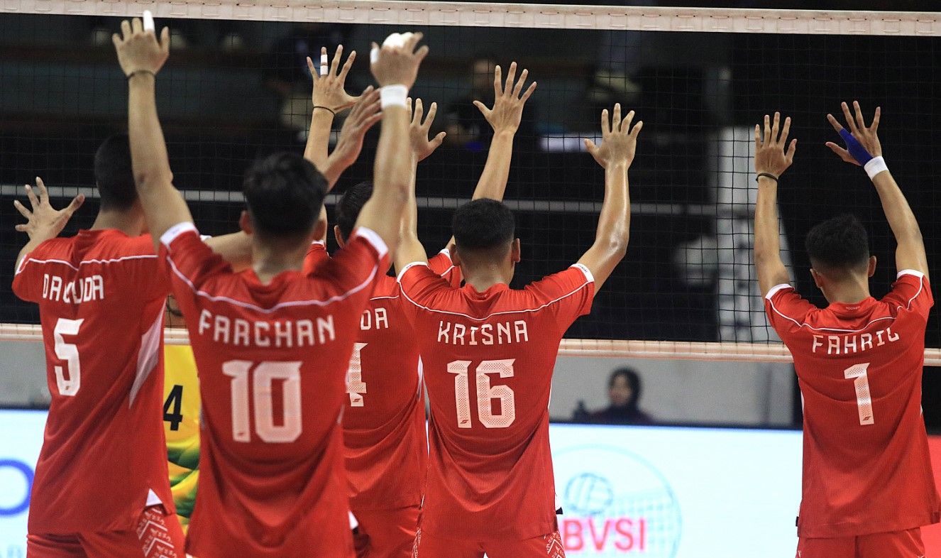 Timnas voli putra Indonesia U-20 menang 3-1 atas India di AVC U-20 2024/foto: AVC.