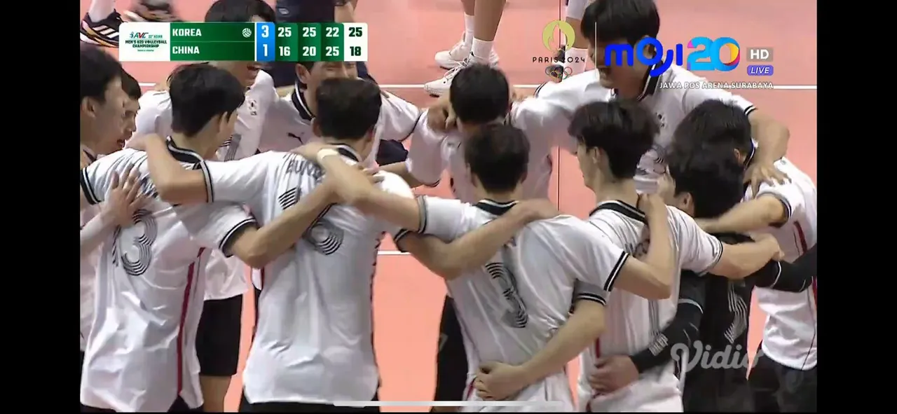 AVC U-20 2024 Putra: Korea Selatan U-20 vs China U-20