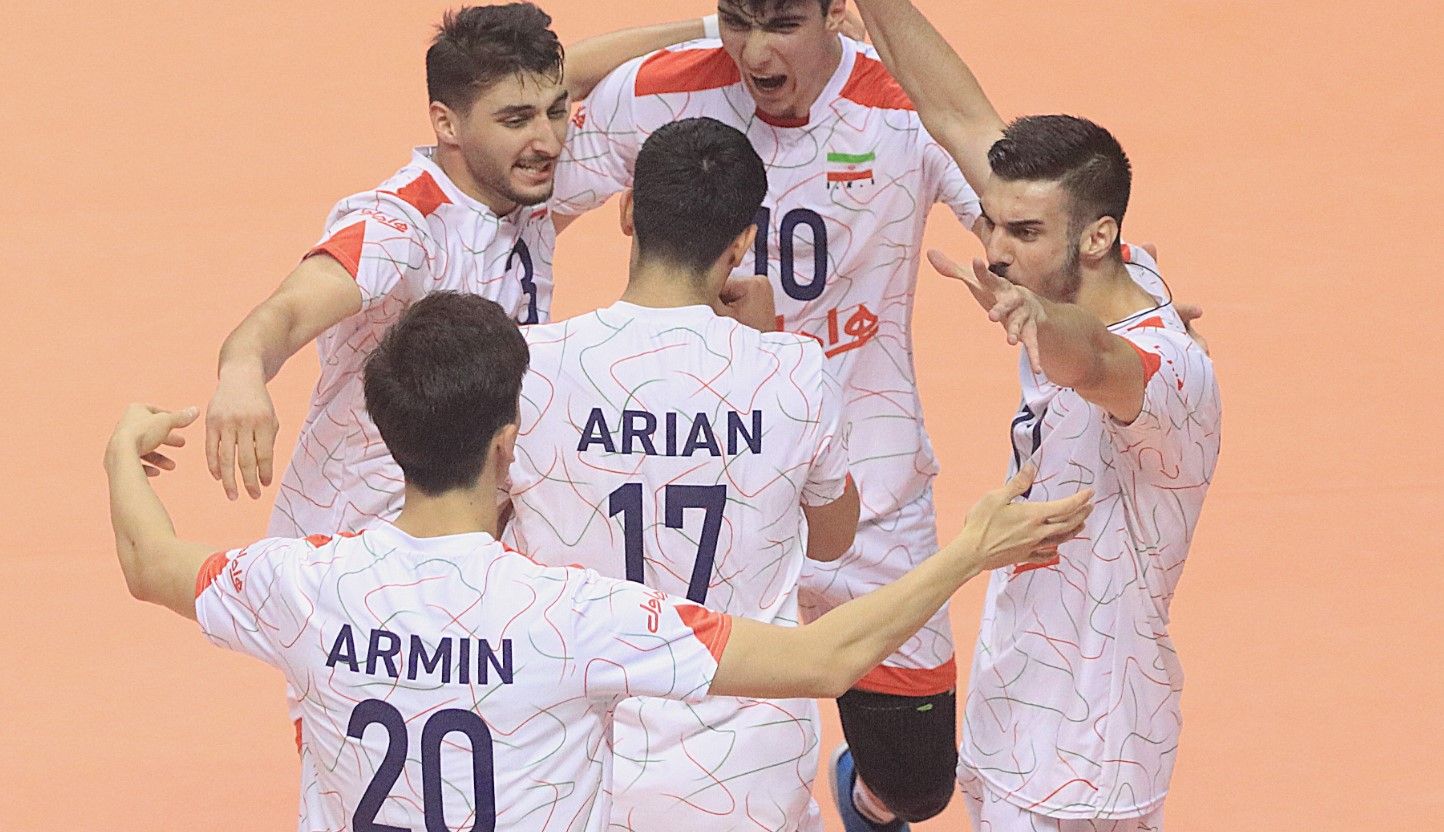 Iran lolos ke final AVC U-20 2024 Putra usai kalahkan Indonesia di semifinal, Senin (29/7/2024)/foto: AVC.