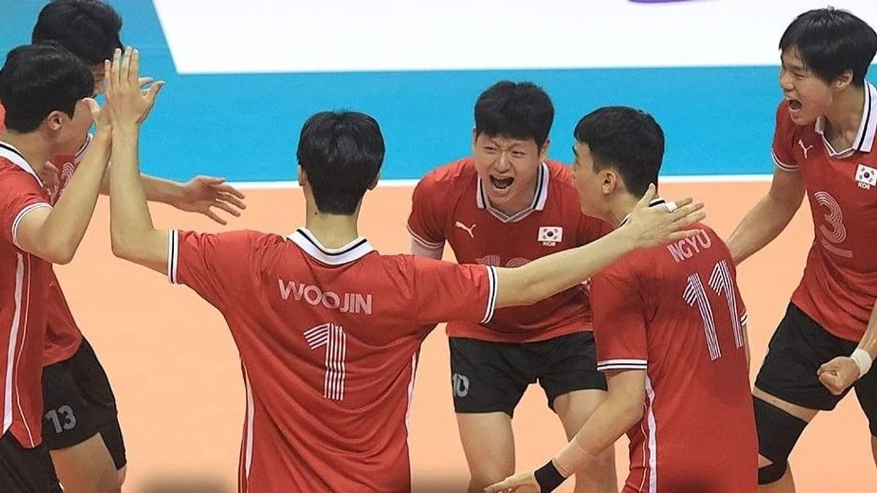 Roster Korea Selatan, Finalis Kejuaraan Voli Asia U-20 2024 Putra