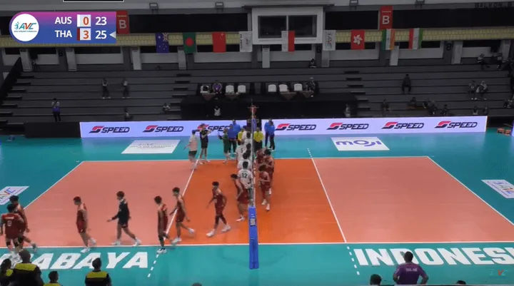 AVC U-20 2024 Putra: Australia vs Thailand