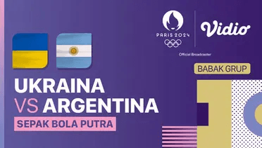 Ukraina vs Argentina/Sumber Vidio.com