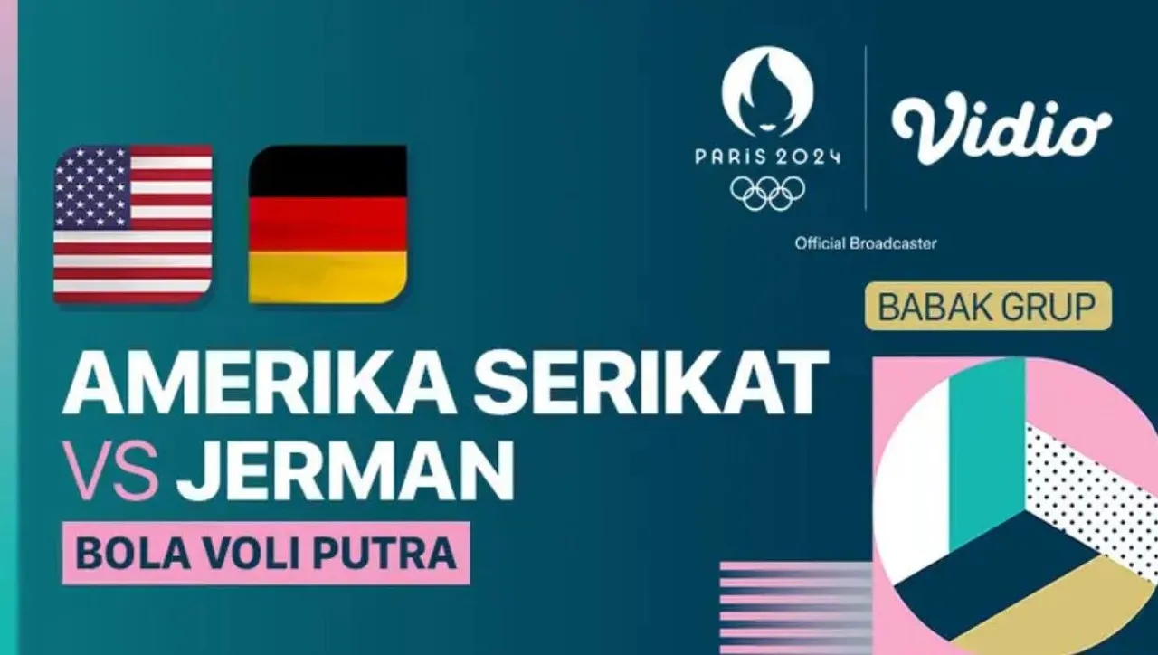 Link Live Streaming Voli Olimpiade 2024: Amerika Serikat vs Jerman