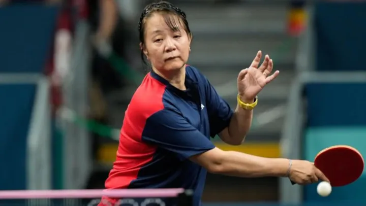 Zeng Zhiying, Petenis Meja Chili Debut di Olimpiade Paris 2024 Usia 58 Tahun