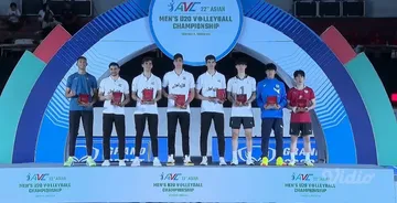 Penerima Penghargaa AVC U-20 2024/Sumber SS Vidio.com