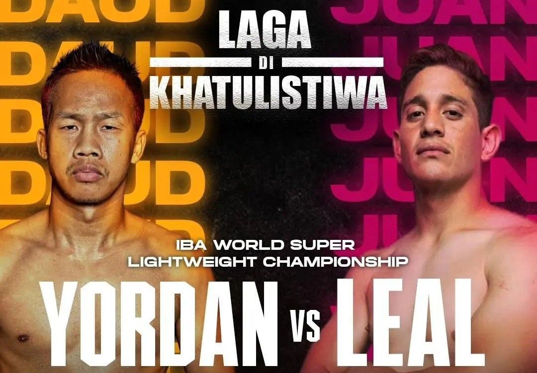 Daud Yordan vs Juan Herman Leal /Sumber IG @realdaudyordan