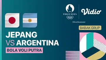 Link Live Streaming Voli Olimpiade Putra: Jepang vs Argentina