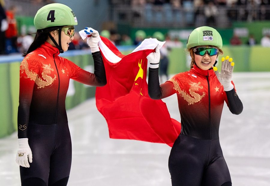 Yang Jingru dan Li Jinzi Juara Speed Skater Women di Olimpiade Remaja Musim Dingin Gangwon 2024 / Webiste Olympic Council of Asia