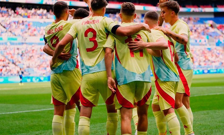 Timnas Spanyol U-23 lolos ke semifinal cabor sepakbola Olimpiade Paris 2024/foto: Twitter Sefutbol.