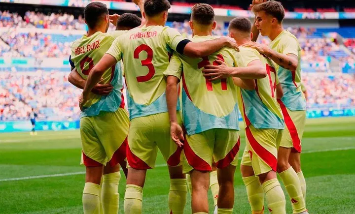 Timnas Spanyol U-23 lolos ke semifinal cabor sepakbola Olimpiade Paris 2024/foto: Twitter Sefutbol.