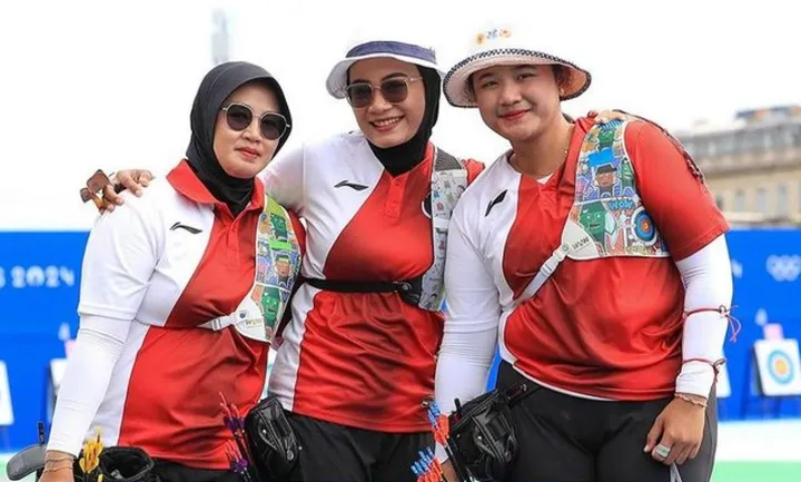 Diananda Choirunisa lolos ke perempat final cabor panahan Olimpiade Paris 2024/foto: IG Denny Decko.