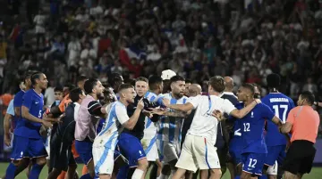 Pemicu Keributan Pemain Usai Laga Prancis vs Argentina di Olimpiade