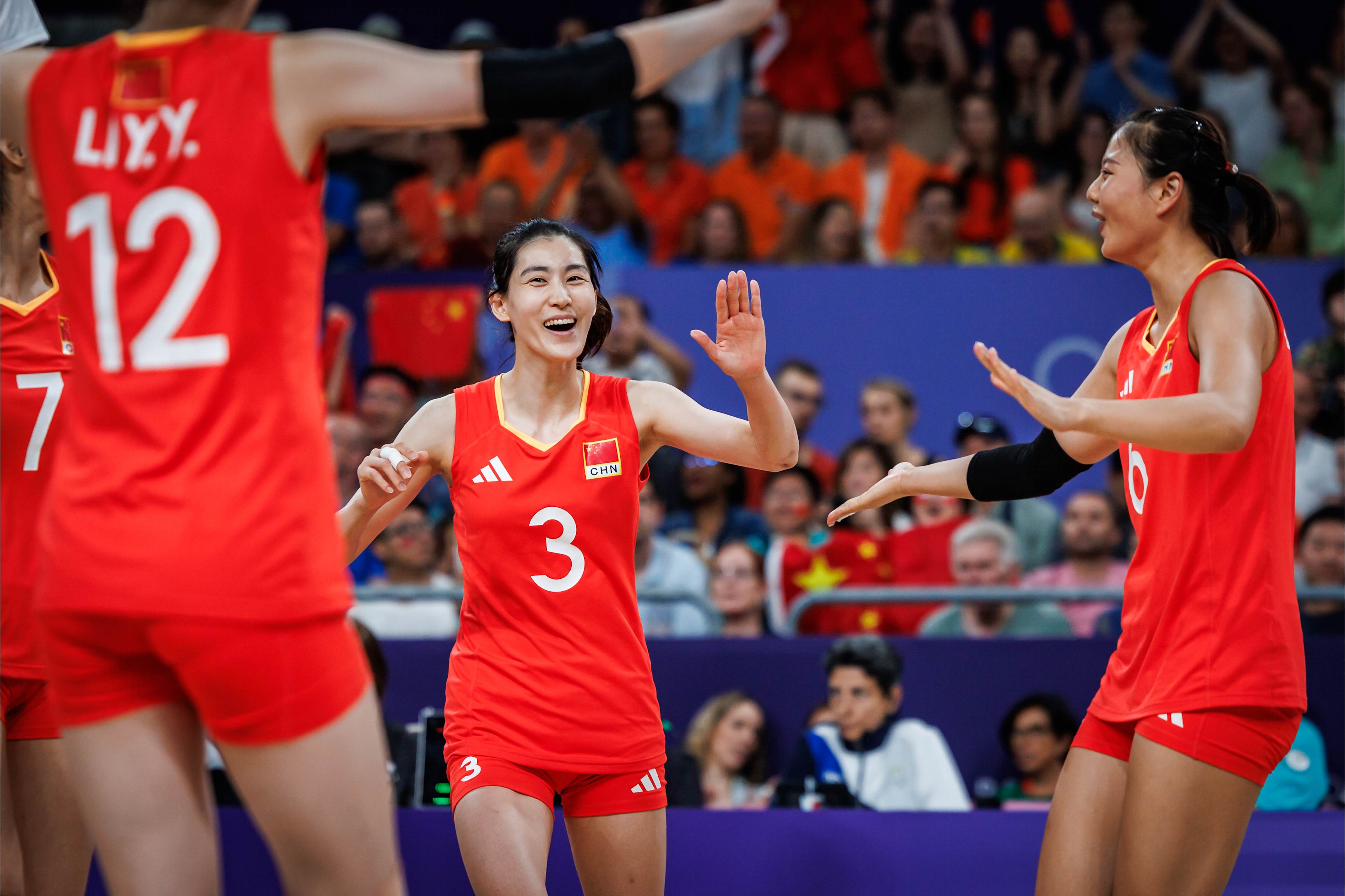 Tim voli putri China di Olimpiade 2024/Sumber volleyballworld.com