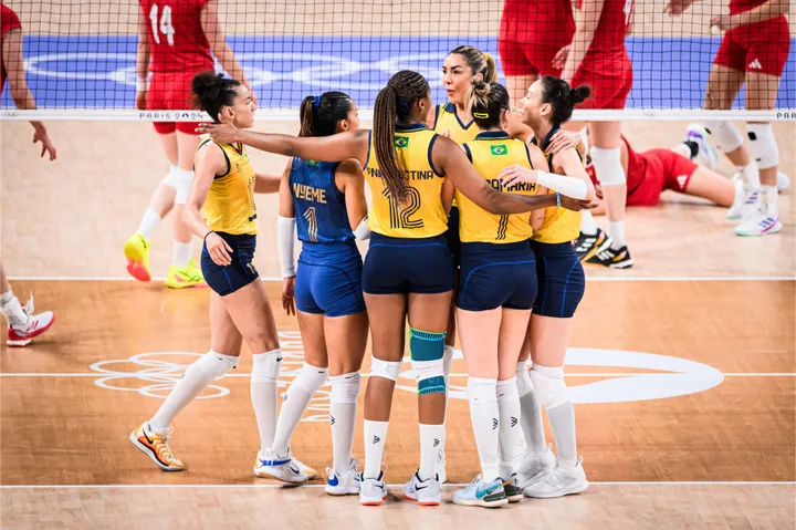 Hasil Voli Olimpiade 2024 Putri: Brasil ke 8 Besar usai Hajar Polandia