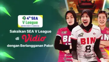 Link Live Streaming SEA V League 2024 Putri: Indonesia vs Filipina