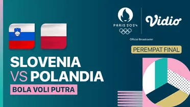 Link Live Streaming Voli Putra Slovenia vs Polandia di Olimpiade Paris 2024 / Vidio Olimpiade