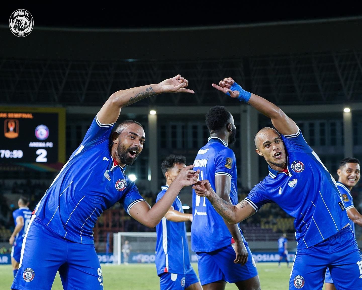 Arema FC sukses menjadi juara Piala Preside 2024 pada Minggu (4/8/2024) usai mengalahkan Borneo FC di laga final yang digelar di Stadion Manahan, Solo, Jawa Tengah.