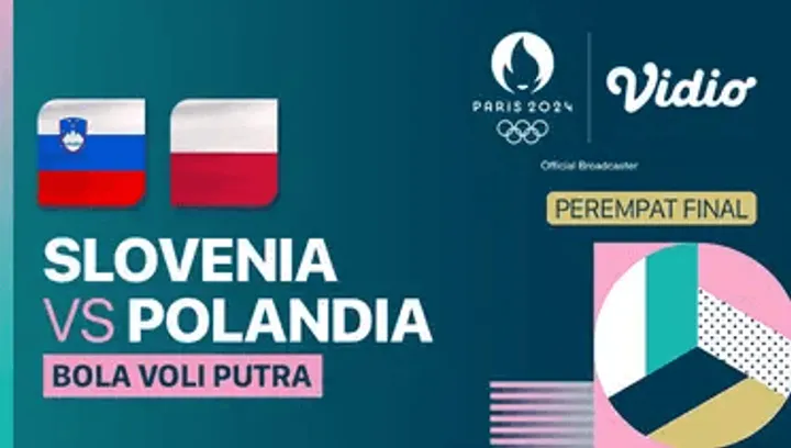 Link Live Streaming Voli Putra Olimpiade 2024: Slovenia vs Polandia