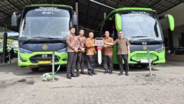 Bisnis Transportasi Cerah PO Puspa Jaya Lampung Tambah Armada Baru