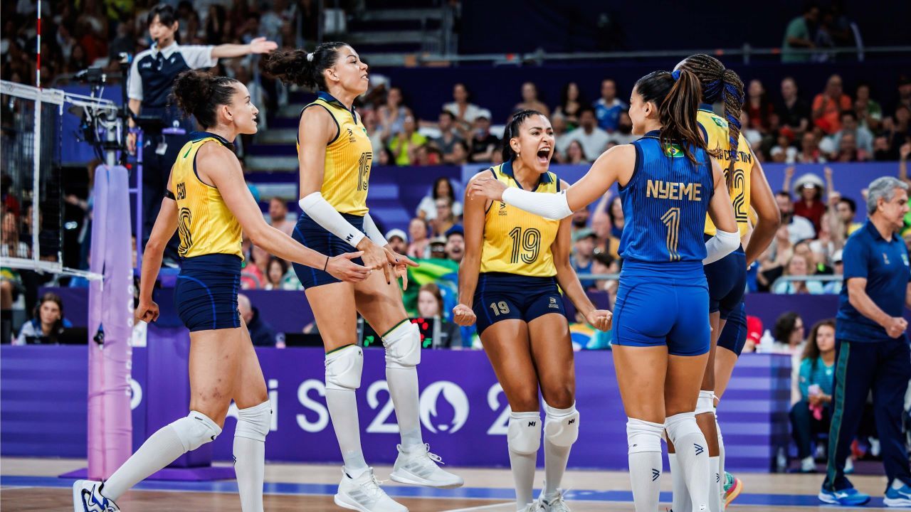 Voli Putri Brasil di Olimpiade Paris 2024/ Volleyballworld