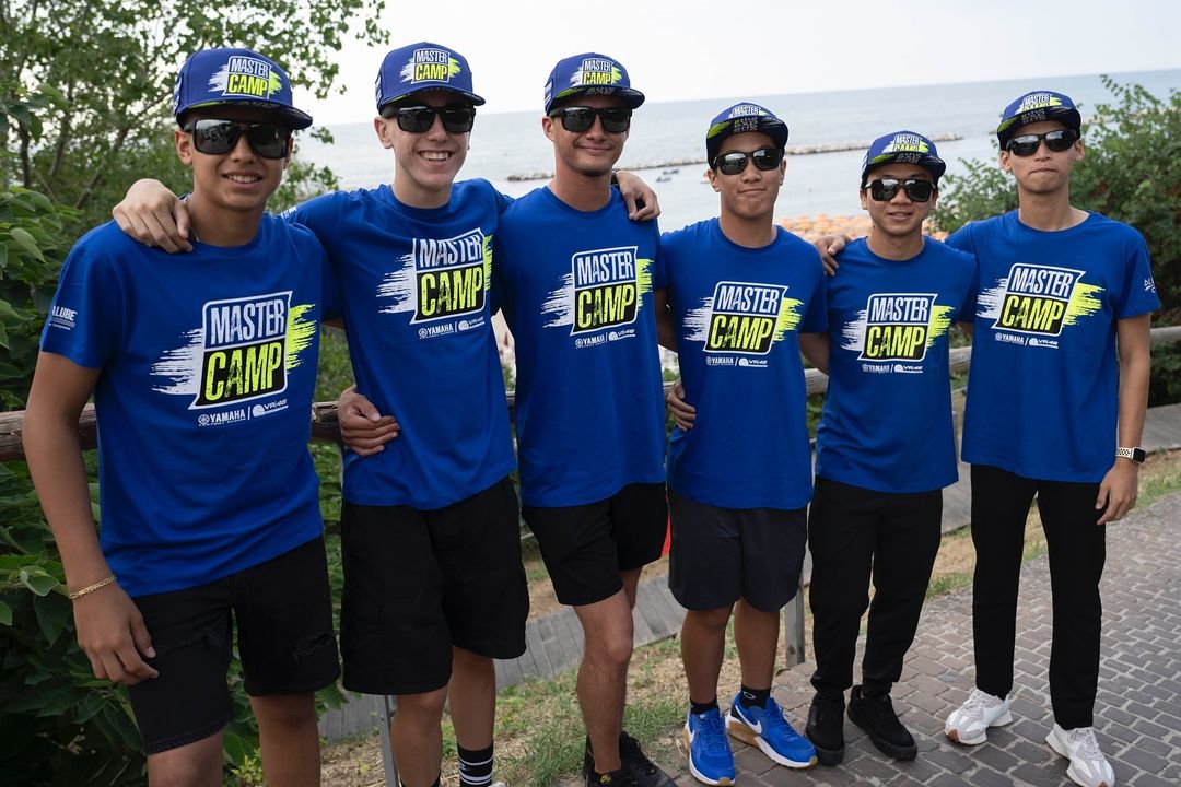 Wahyu Nugroho dan Peserta Yamaha VR46 Master Camp 2024/Sumber IG @themastercamp