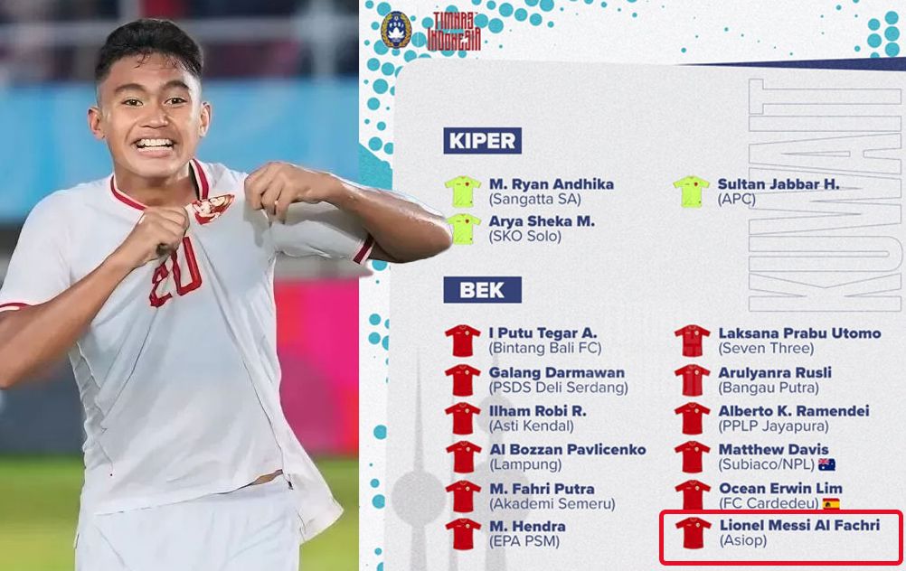 Lionel Messi Al Fachri, Messi-nya Timnas Indonesia U-17 di Kualifikasi Piala Asia U-17 2025 / X ASEAN FOOTBALL