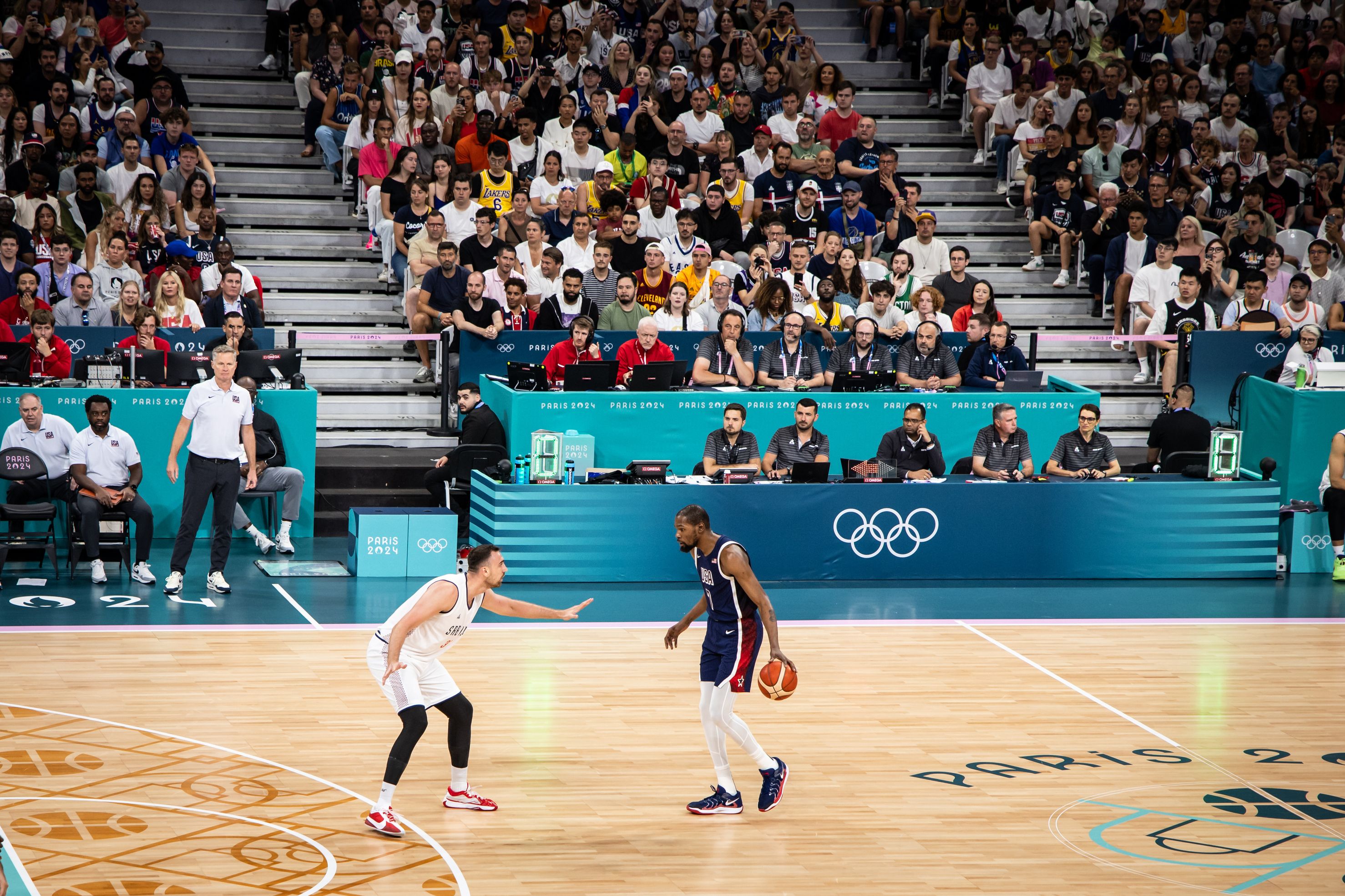 Basket USA vs Serbia/Sumber X @usabasketball